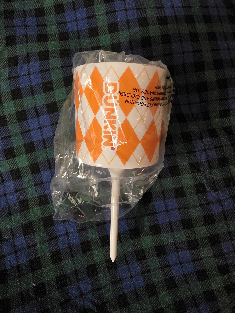 Dunkin Donuts Promotional Drink Tee Holder
